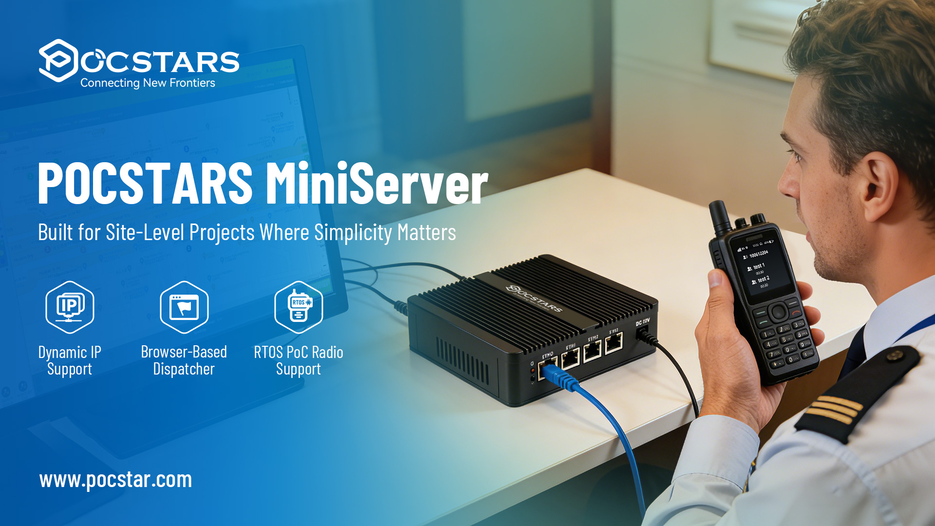 MiniServer compact on-premises PoC solution for site-level projects