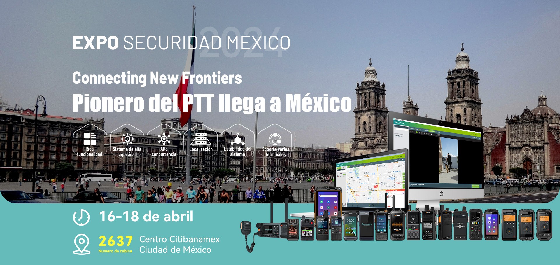 ¡Partiendo hacia MéxicPOCSTARS Listos para Brillar en EXPO SEGURIDAD MÉXICO!